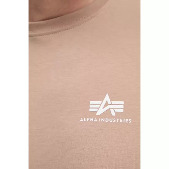 Basic T Small Logo - dusty coral