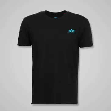Basic T Small Logo - black/blue