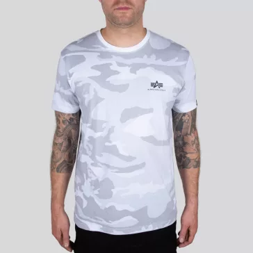 Basic T Small Logo Camo - white camo