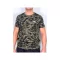 Basic T Small Logo Camo - brushstroke green
