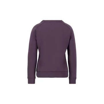 New Basic Sweater Wmn - plum