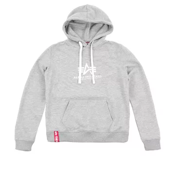 New Basic Hoody Woman - greyheather