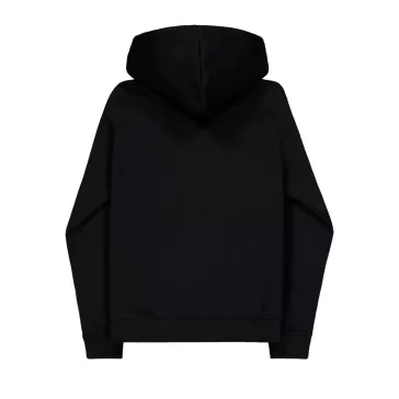 Basic Big Logo Mirror Leo Hoodie Women  - black