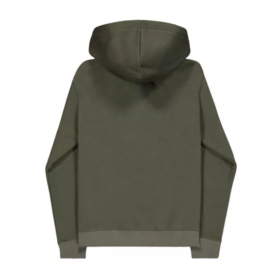 Basic Big Logo Mirror Leo Hoodie Women  - dark olive
