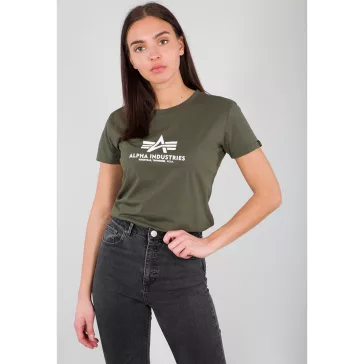 New Basic T Woman - dark olive