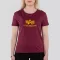 New Basic T Woman - burgundy