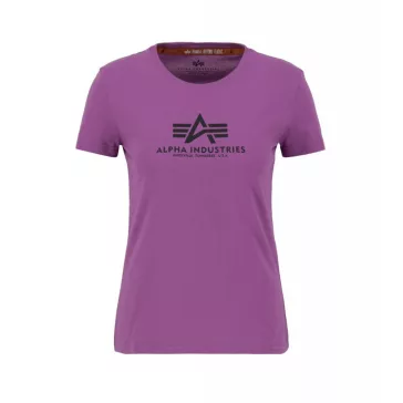 New Basic T Woman - dark magenta