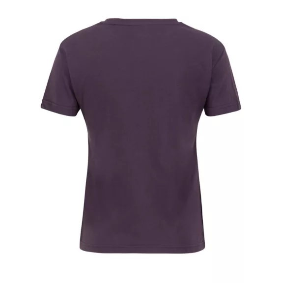 Basic T Small Logo Woman - plum