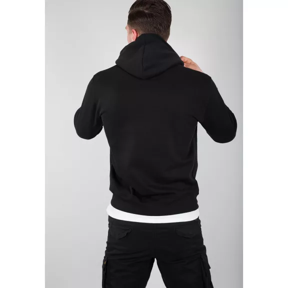 Basic Hoody Small Logo - black