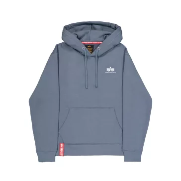 Basic Hoodie Small Logo - denim blue