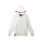Basic Hoody Small Logo - jet stream white/white