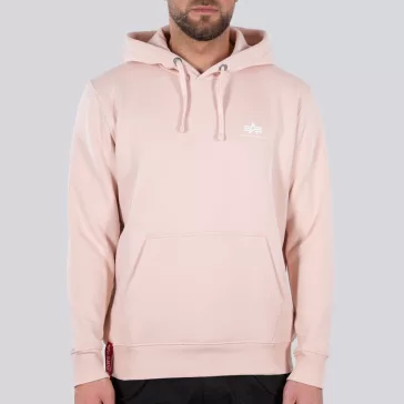 Basic Hoody Small Logo - pale peach