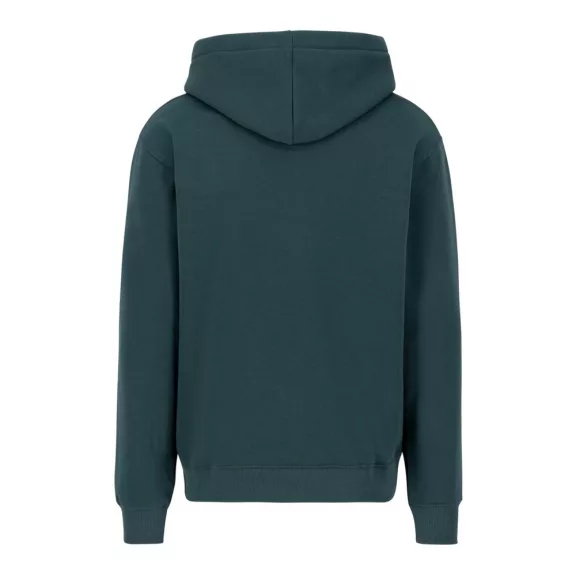 Basic Hoody Small Logo - force green
