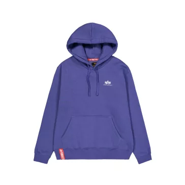 Basic Hoodie Small Logo - night purple