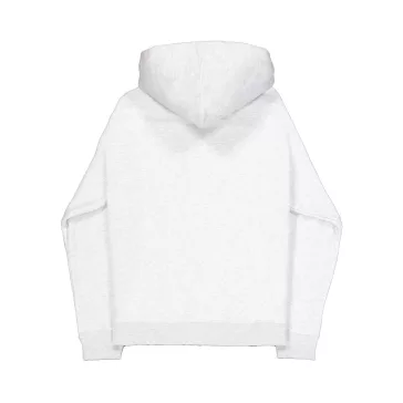 Basic Hoody Small Logo - pastel grey melange