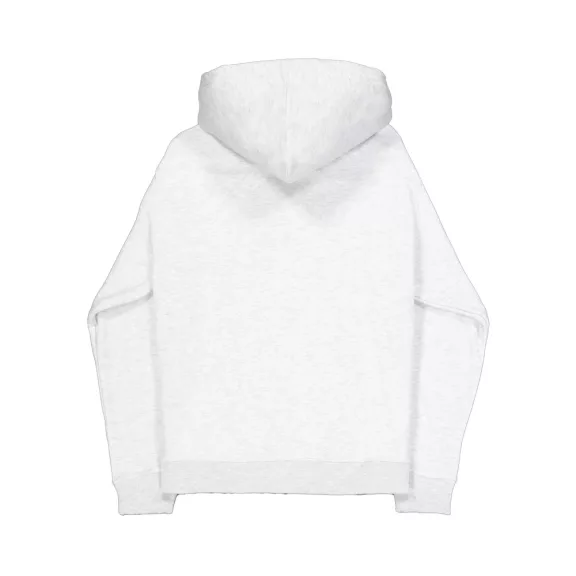 Basic Hoody Small Logo - pastel grey melange