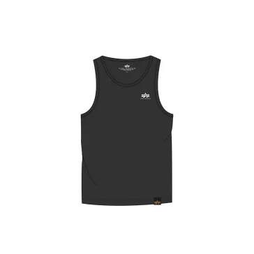 Small Logo Tank - black