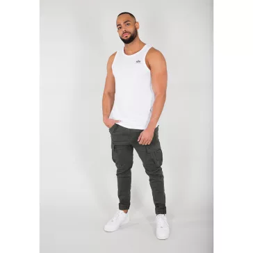Small Logo Tank - white