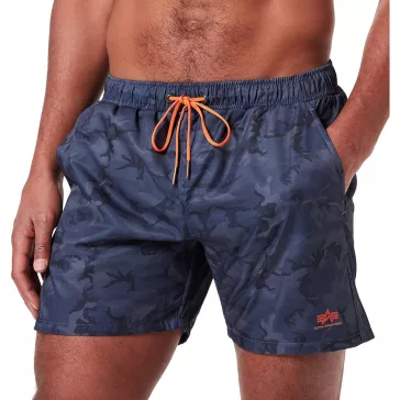 Basic Swim Short - navy camo