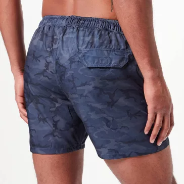 Basic Swim Short - navy camo