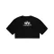 Basic Big Logo Cropped PP T-Shirt Women - black