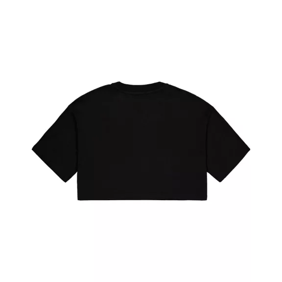 Basic Big Logo Cropped PP T-Shirt Women - black