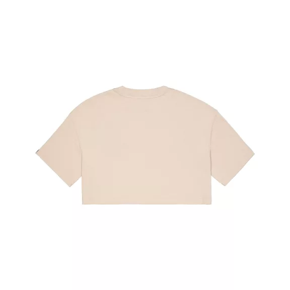Basic Big Logo Cropped PP T-Shirt Women - organic beige