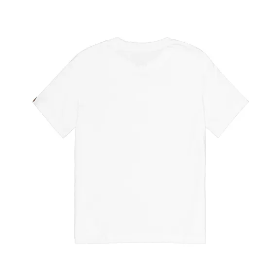 Basic Big Logo Puff Print T-Shirt Women - white