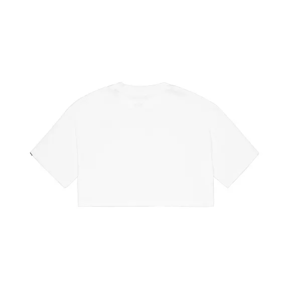 Basic Small Logo Cropped PP T-Shirt Women - white