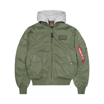 MA-1 TT Hood Two Tone - sage green
