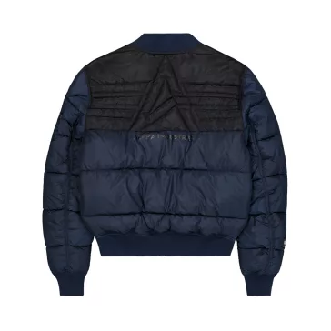 MA-1 Logo Puffer Winter Jacket - ultra navy