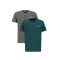 Basic T Small Logo 2 Pack - dark olive/force green