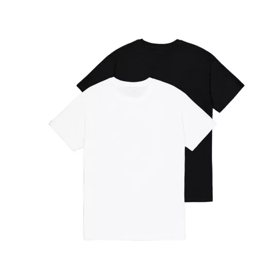 Basic T Small Logo 2 Pack - black/white