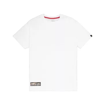 Camo Label Backprint T-Shirt - white