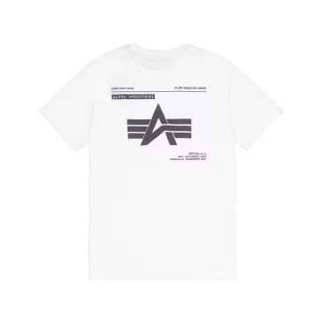 Label Backprint T-Shirt - white