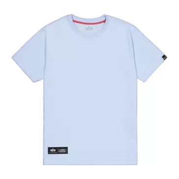 Label Backprint T-Shirt - artic blue