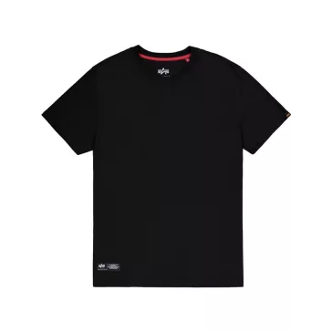 Label Backprint T-Shirt - black/black
