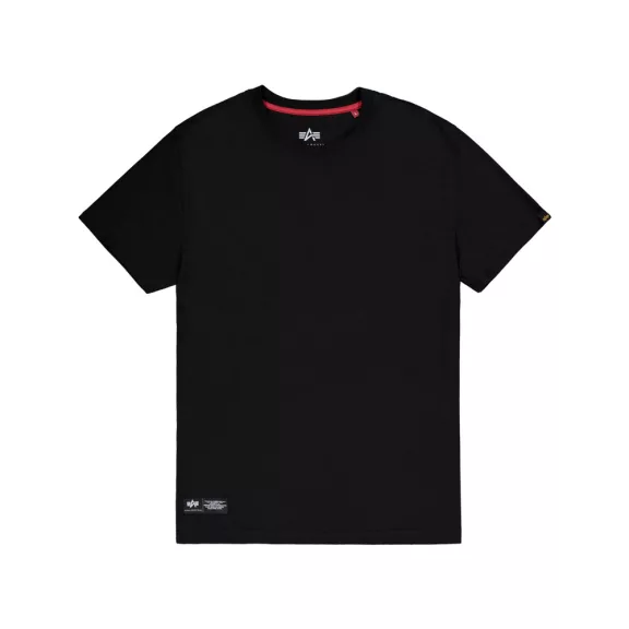 Label Backprint T-Shirt - black/black