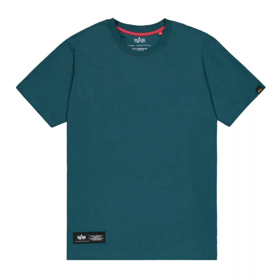 Label Backprint T-Shirt - deep petrol