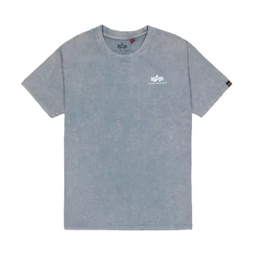 Vintage Backprint T-Shirt - denim blue