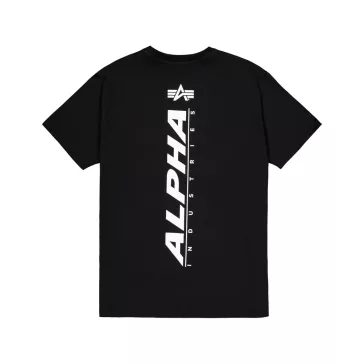 Backprint Puff T-Shirt - black