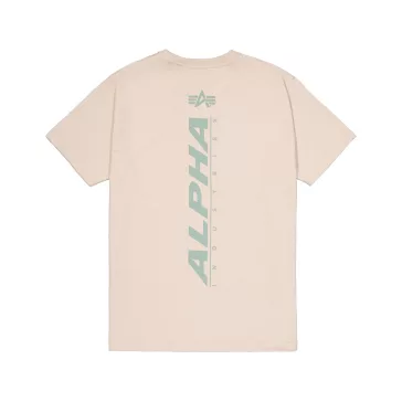 Backprint Puff T-Shirt - organic beige