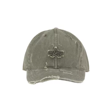 Acid Logo Cap - dark olive