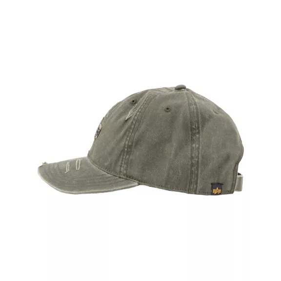 Acid Logo Cap - dark olive