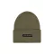 Rubber Logo Beanie - dark olive