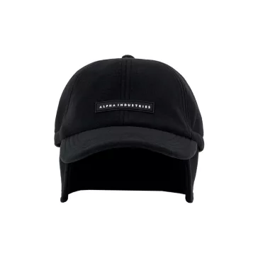 Snow Cap Rubber Logo - black