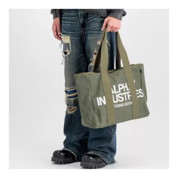 Studio Tote Large Bag - dark olive