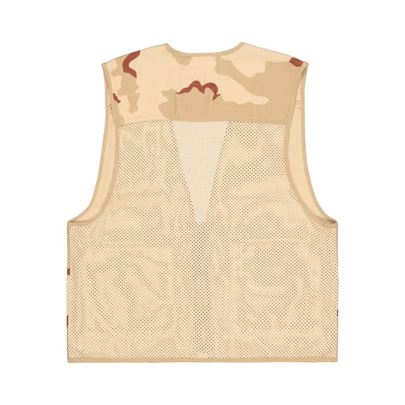 Mesh Utility Camo Vest - desert camo 91