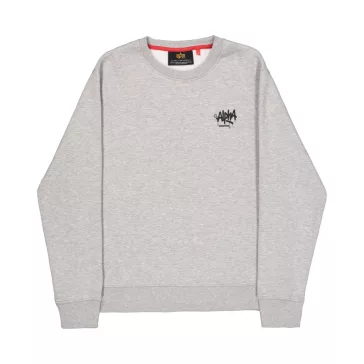 Alpha Signature Sweatshirt - grey heather