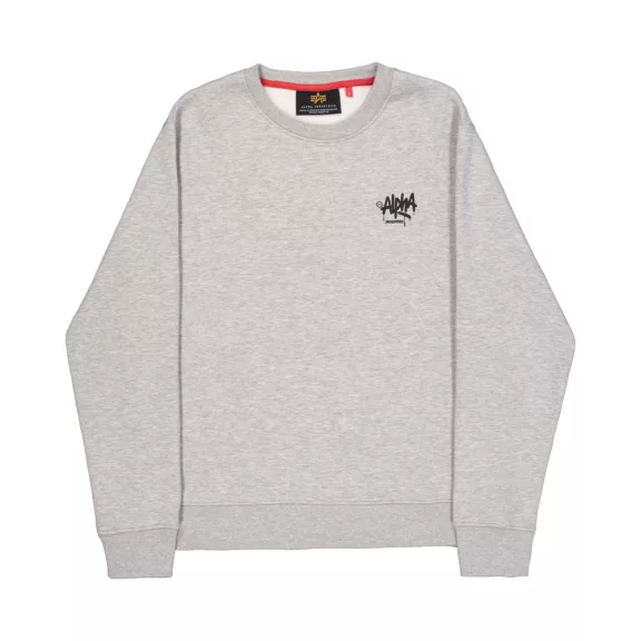 Alpha Signature Sweatshirt - grey heather